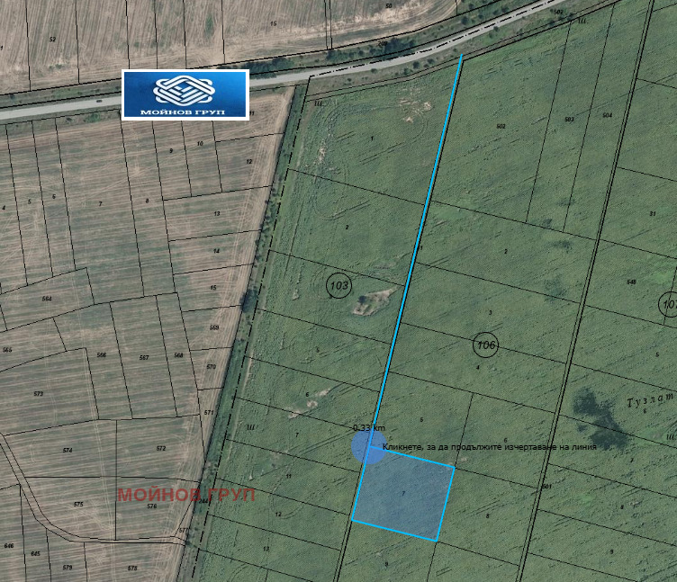 Продава ПАРЦЕЛ, с. Нови хан, област София област, снимка 2 - Парцели - 53120321