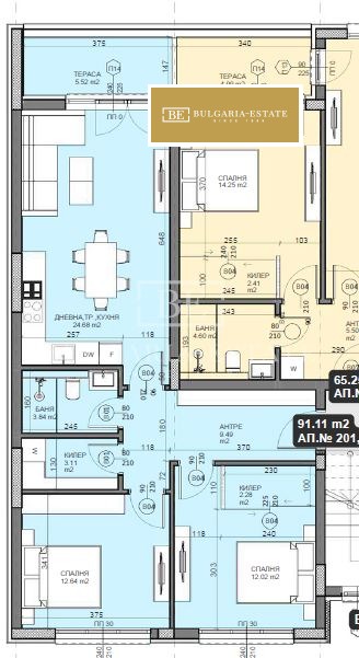 Na sprzedaż  2 sypialnie Warna , Galata , 103 mkw | 78592225 - obraz [2]