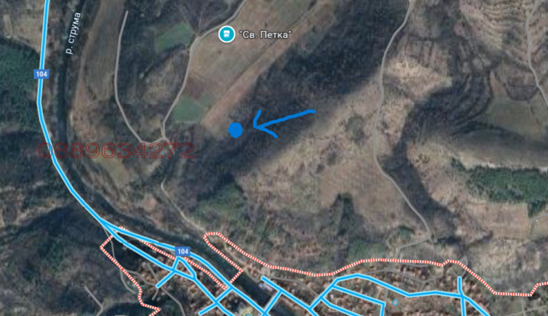 Продава ЗЕМЕДЕЛСКА ЗЕМЯ, гр. Бобошево, област Кюстендил