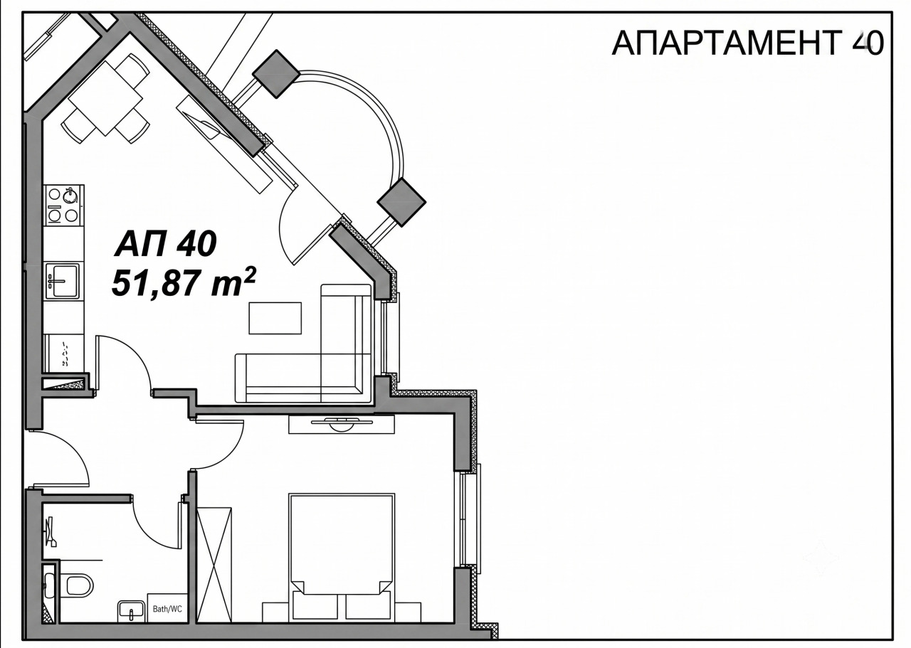 Продава 2-СТАЕН, к.к. Слънчев бряг, област Бургас, снимка 15 - Апартаменти - 55748483
