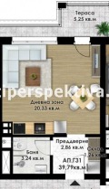Продава 1-СТАЕН, град Пловдив, Кючук Париж • 54559 € / 106708.13 лв. • 69414280 3