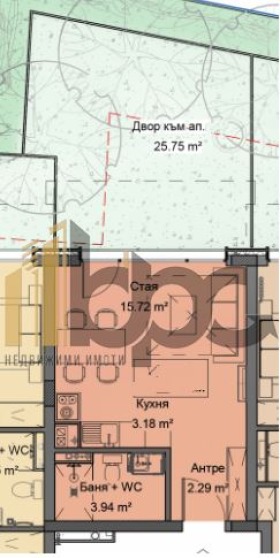 Til salg  Studie Sofia , m-t Kambanite , 62 kvm | 17790317 - billede [3]