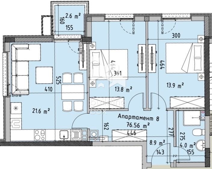 Продава 3-СТАЕН, гр. София, Витоша, снимка 5 - Aпартаменти - 48116187