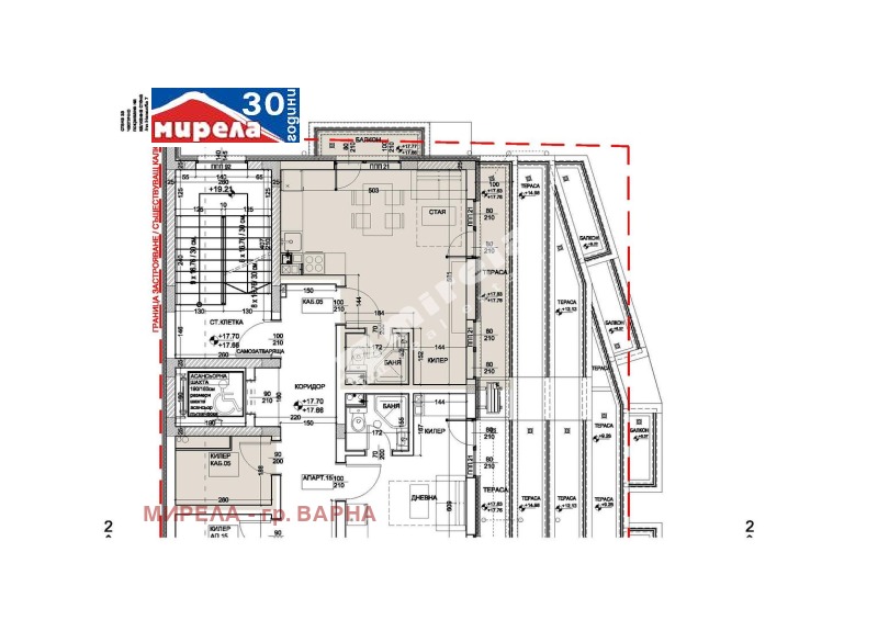 Продава 2-СТАЕН, гр. Варна, Левски 1, снимка 1 - Aпартаменти - 49389372