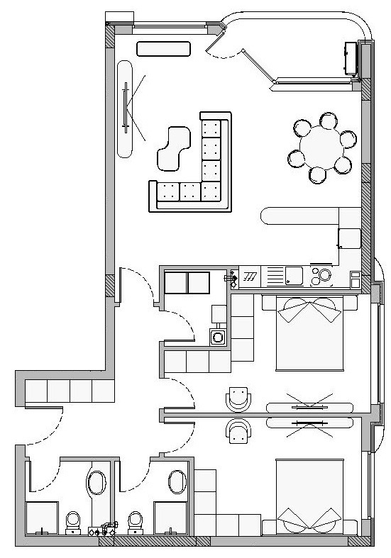 De vânzare  2 dormitoare Sofia , Malinova dolina , 132 mp | 10540359 - imagine [7]