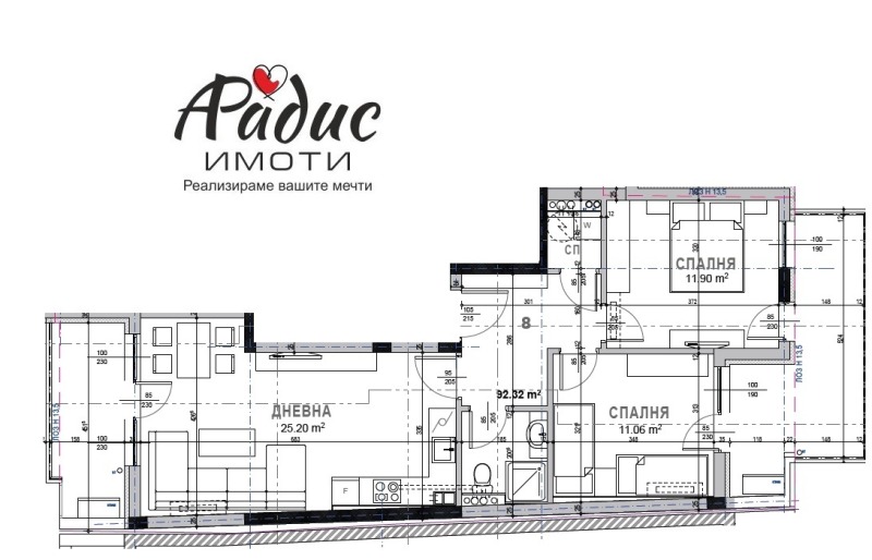 Продава 3-СТАЕН, гр. Стара Загора, Център, снимка 2 - Aпартаменти - 47547578