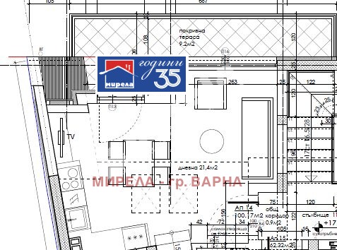Продава 3-СТАЕН, гр. Варна, Погреби, снимка 2 - Апартаменти - 55575502