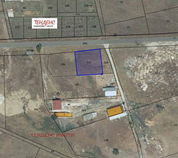 En venta  Trama región Kardzhali , Sipey , 1321 metros cuadrados | 65692688 - imagen [2]