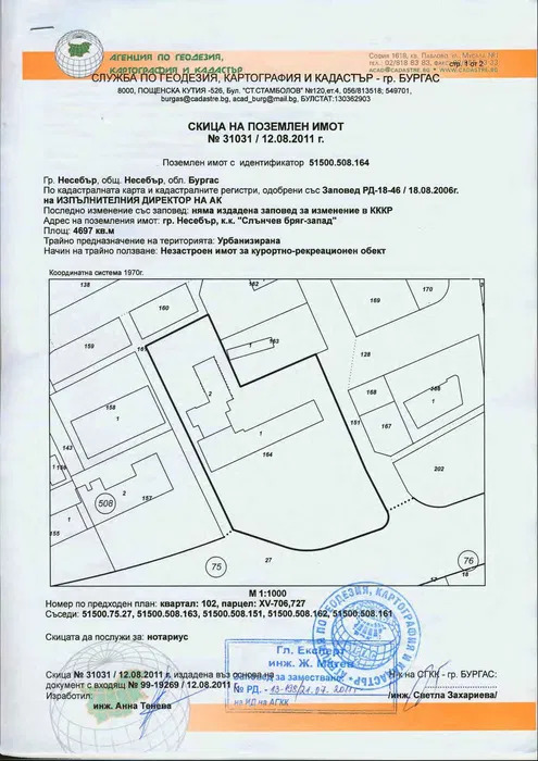 Продава ПАРЦЕЛ, гр. Несебър, област Бургас, снимка 2 - Парцели - 53086784
