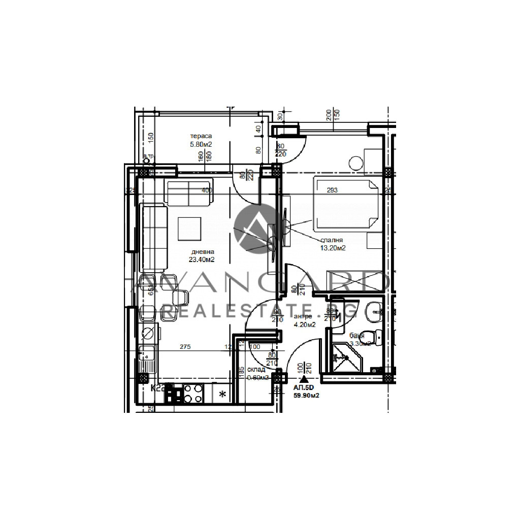 Продава 2-СТАЕН, гр. Пловдив, Беломорски, снимка 8 - Апартаменти - 53946667