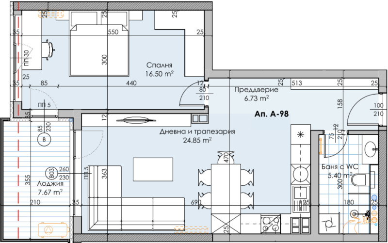 Till salu  1 sovrum Plovdiv , Karsjijaka , 83 kvm | 47933305