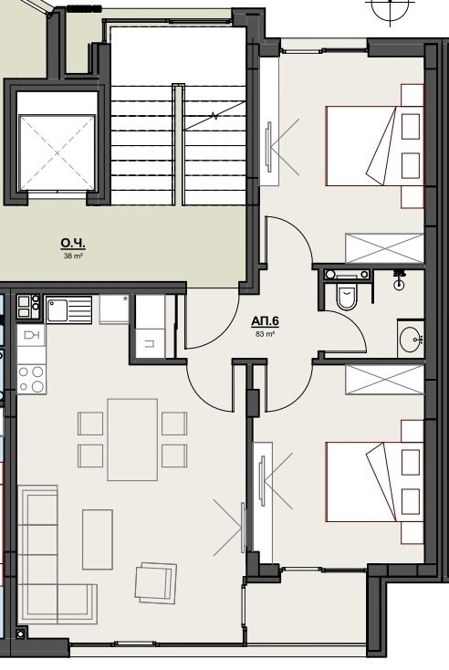 Продава  3-стаен град Смолян , Нов център , 97 кв.м | 92379555 - изображение [2]