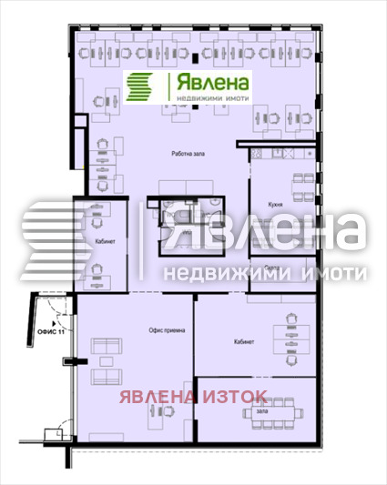 À vendre  Bureau Sofia , Boyana , 119 m² | 52400418 - image [3]