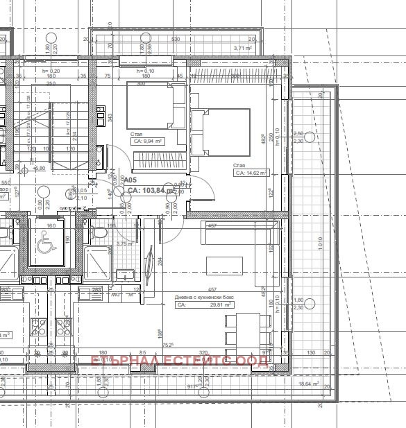 Продается  2 спальни София , Кръстова вада , 121 кв.м | 67060632 - изображение [2]