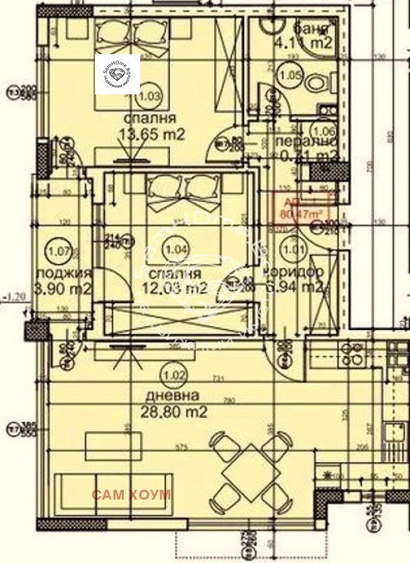 Продава  3-стаен град Варна , Бриз , 96 кв.м | 93624639 - изображение [6]