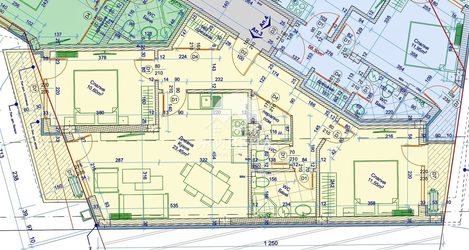 Продава 3-СТАЕН, гр. Варна, Лятно кино Тракия, снимка 2 - Апартаменти - 52455832