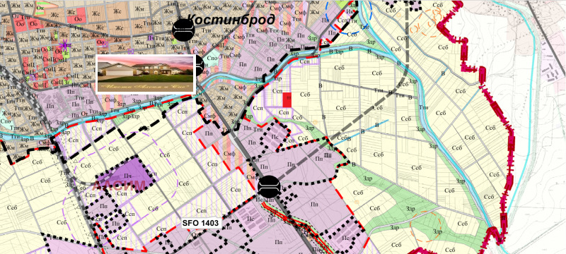 Продава ПАРЦЕЛ в област София, гр. Костинброд - 7815 кв.м / 429 825 € » 840 664.63 лв., АЛСИМ