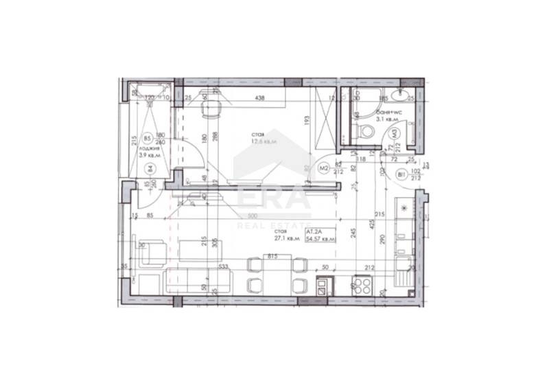 Продава 2-СТАЕН, гр. София, Дружба 2, снимка 3 - Апартаменти - 54519227