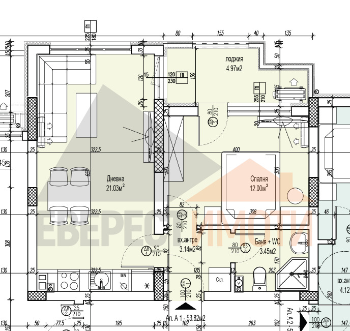 Продава 2-СТАЕН, гр. Пловдив, Южен, снимка 3 - Апартаменти - 55401566