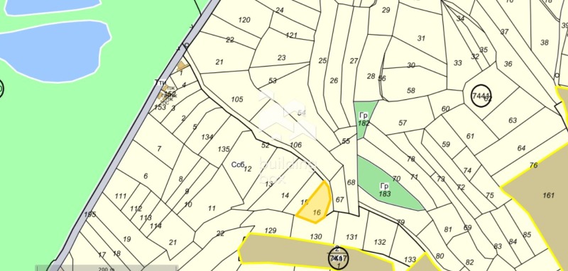 Til salg  Grund Sofia , m-t yaz. Iskar , 1521 kvm | 15856617 - billede [3]