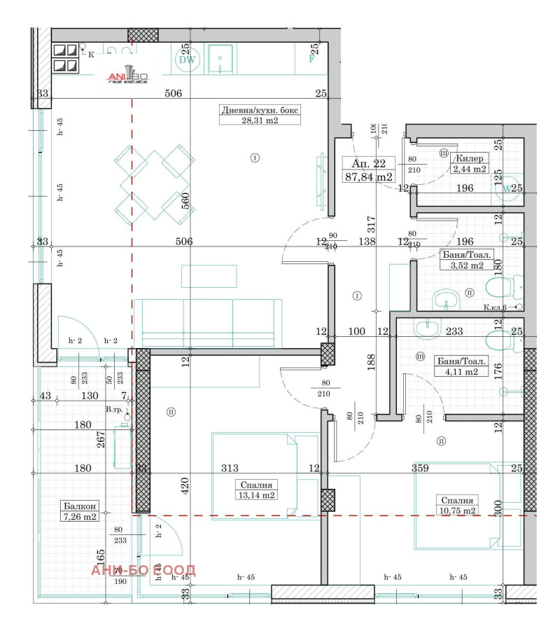 Продава 3-СТАЕН, гр. Варна, Левски 1, снимка 4 - Aпартаменти - 48693208