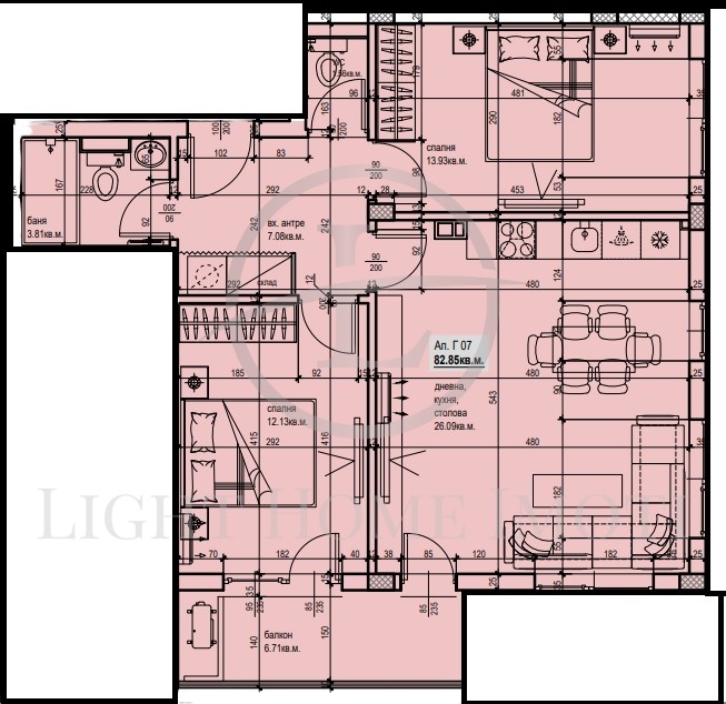 For Sale  2 bedroom Plovdiv , Ostromila , 100 sq.m | 20121400 - image [4]