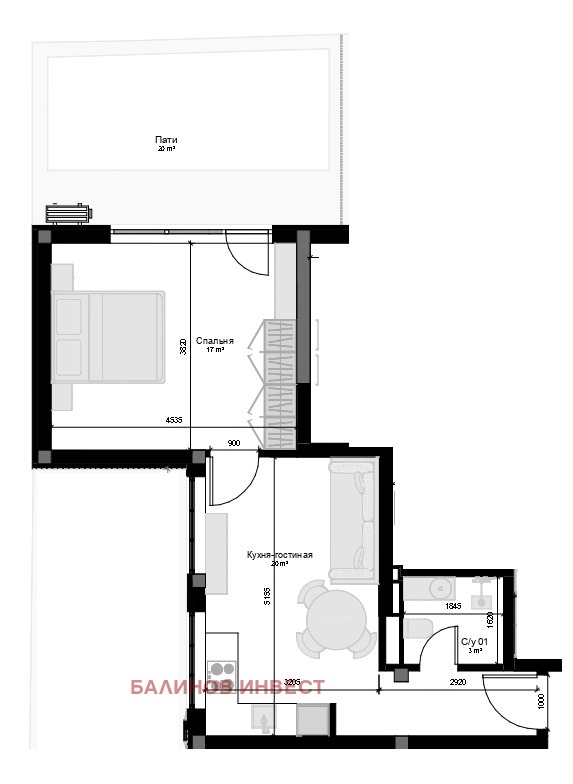 Продава  2-стаен град Варна , Фестивален комплекс , 84 кв.м | 52418434 - изображение [5]