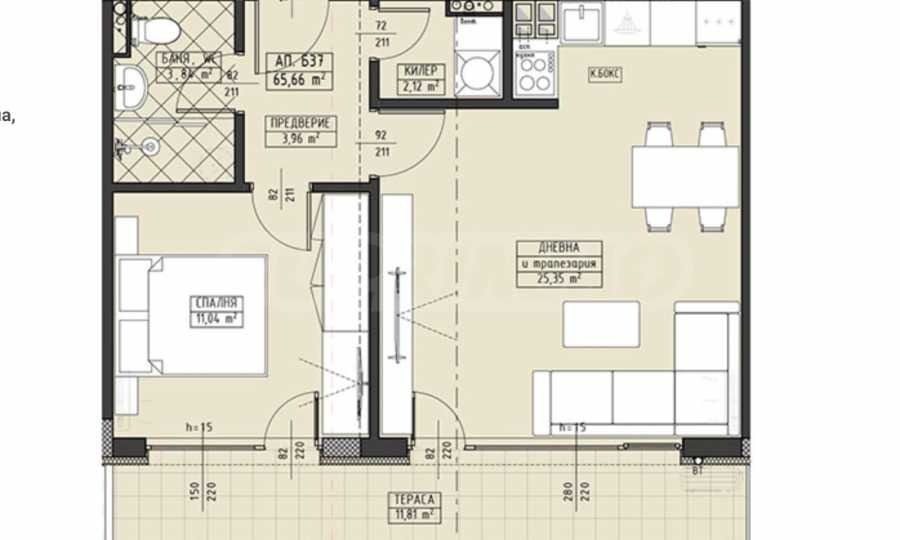 Продава 2-СТАЕН, гр. Пловдив, Христо Смирненски, снимка 7 - Апартаменти - 54288889