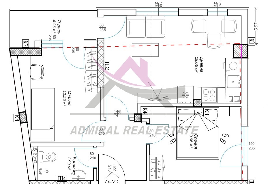 Продава 3-СТАЕН, гр. Варна, Цветен квартал, снимка 10 - Апартаменти - 51453014