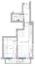 Продава  2-стаен град Пловдив , Кючук Париж , 64 кв.м | 53401794 - изображение [3]