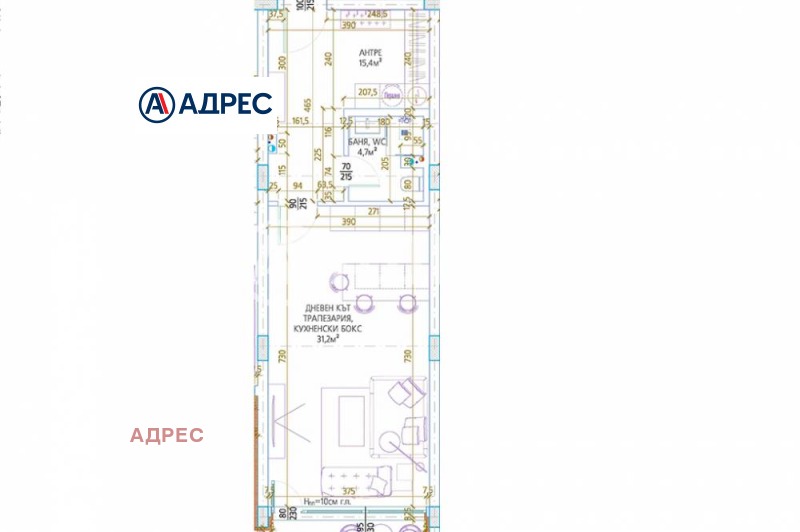 Продава 1-СТАЕН, гр. Варна, к.к. Чайка, снимка 3 - Апартаменти - 51963036