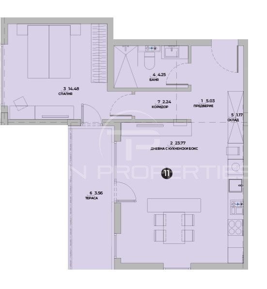 Продава 2-СТАЕН, гр. София, Малинова долина, снимка 7 - Апартаменти - 53203094