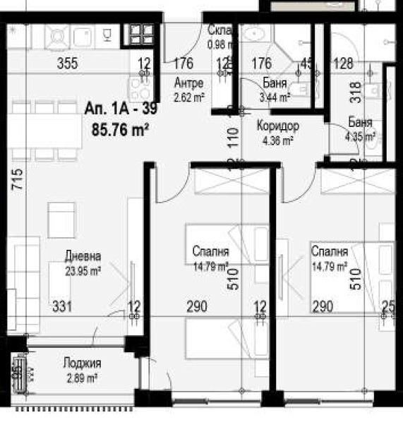 Продава 3-СТАЕН, гр. София, Банишора, снимка 6 - Апартаменти - 53427179