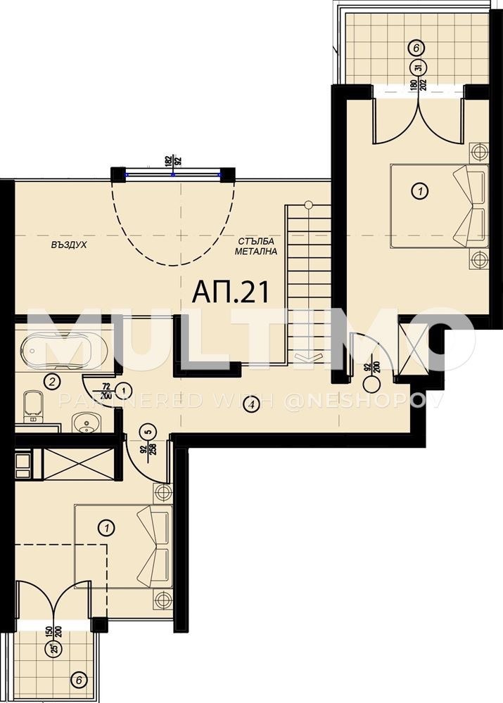 In vendita  Maisonette Sofia , Bakston , 121 mq | 67554855 - Immagine [14]