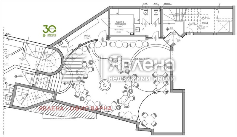 For Sale  Bar, Coffee shop Varna , Tsentar , 160 sq.m | 64983848 - image [9]