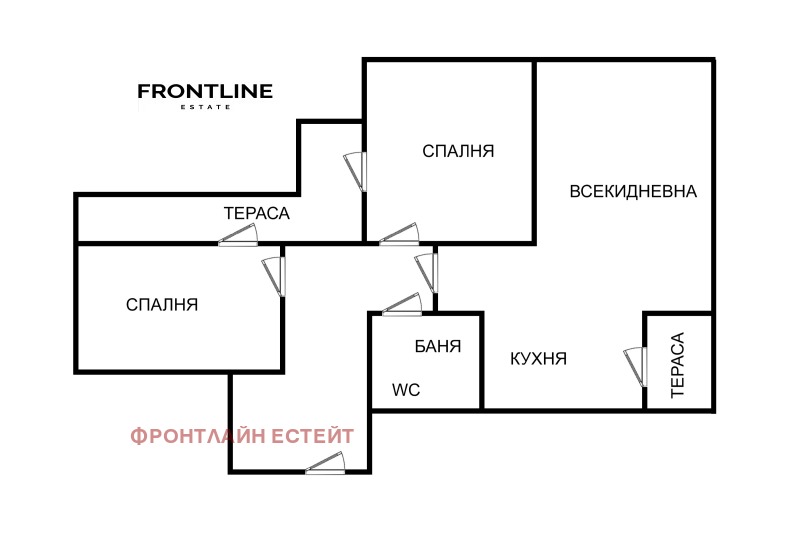 Продава 3-СТАЕН, гр. Варна, Колхозен пазар, снимка 1 - Aпартаменти - 48399073