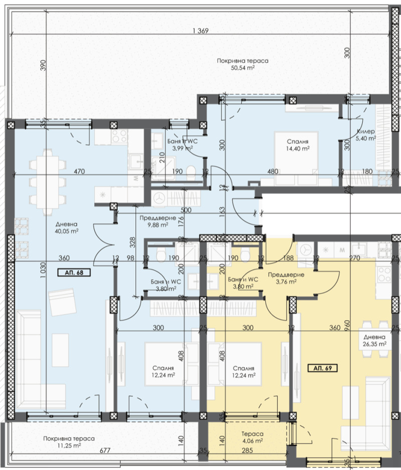For Sale  2 bedroom Plovdiv , Trakiya , 185 sq.m | 40165253 - image [3]