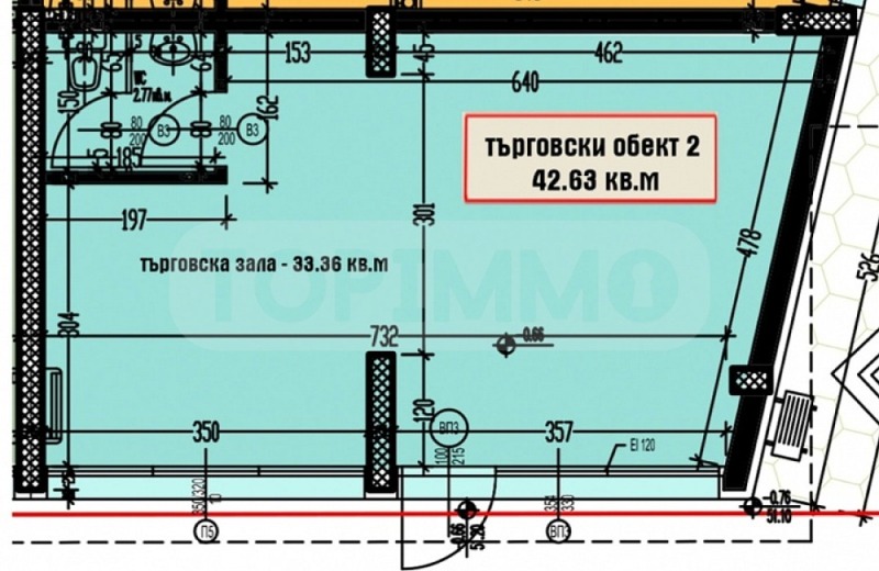 Продава  Магазин град Варна , Аспарухово , 48 кв.м | 54770400 - изображение [2]