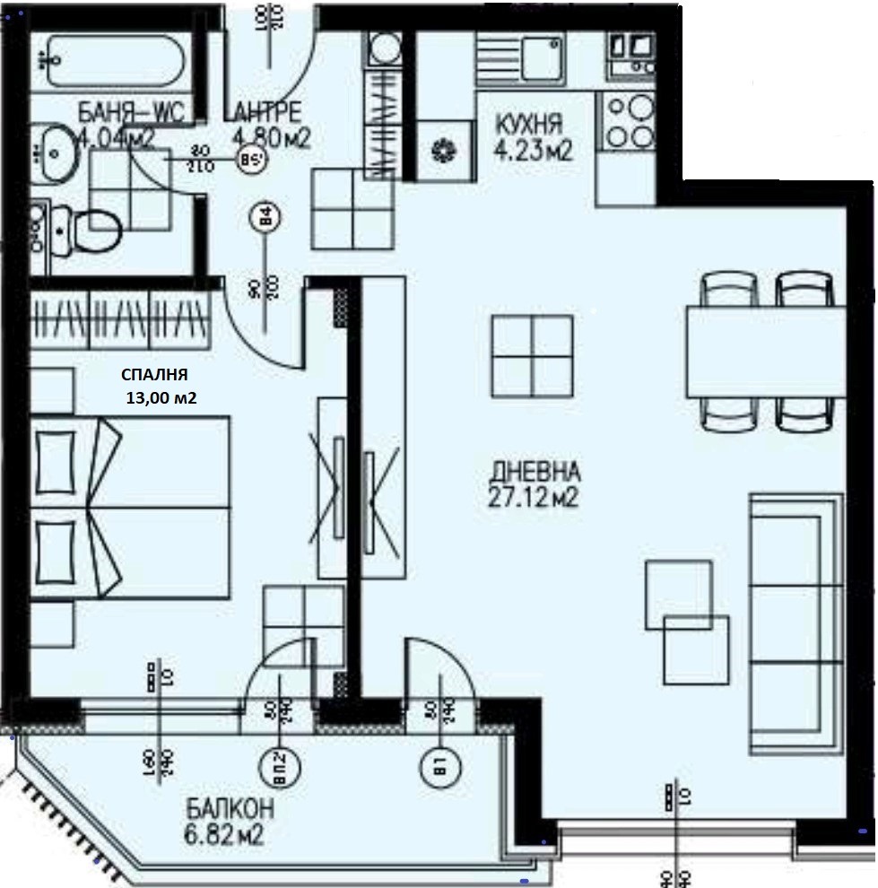 Продава 2-СТАЕН, гр. София, Драгалевци, снимка 2 - Апартаменти - 56429653