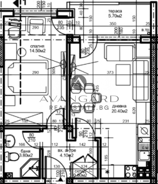 Продава 2-СТАЕН, гр. Пловдив, Кючук Париж, снимка 2 - Апартаменти - 53466182