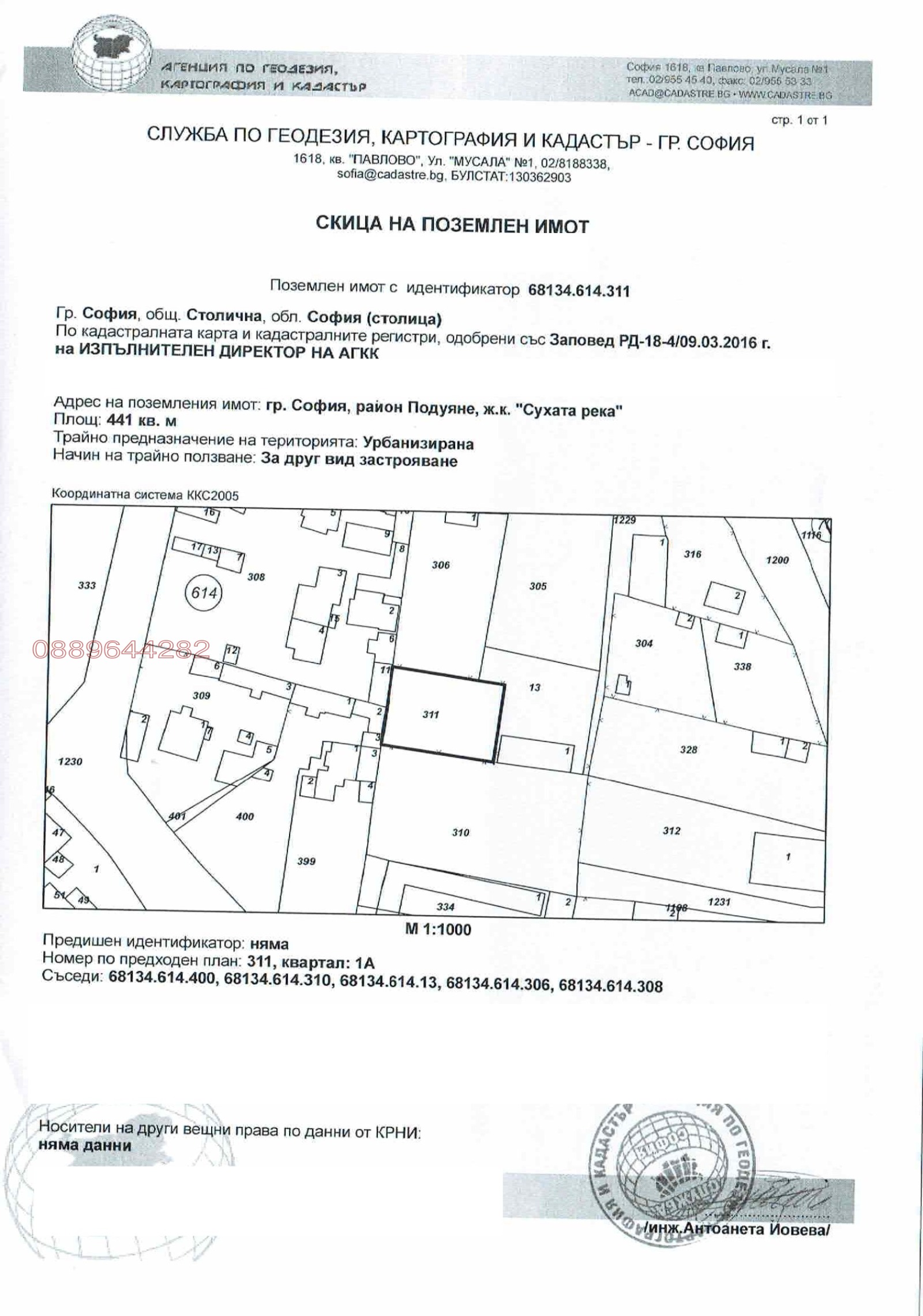Продава ПАРЦЕЛ, гр. София, Подуяне, снимка 2 - Парцели - 54709588