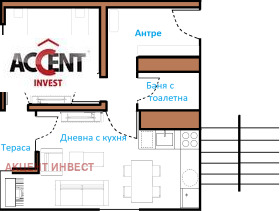 1 спаваћа соба Кајсиева градина, Варна