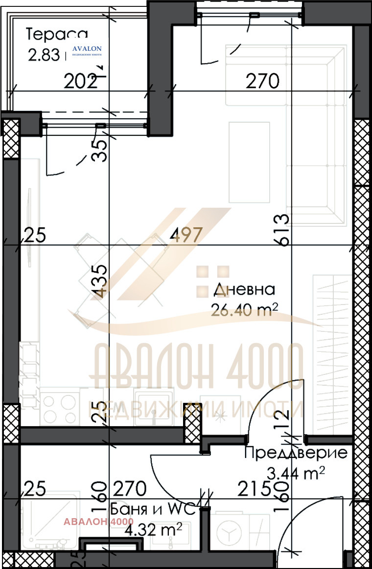 In vendita  Studio Plovdiv , Trakiia , 54 mq | 26014486 - Immagine [2]