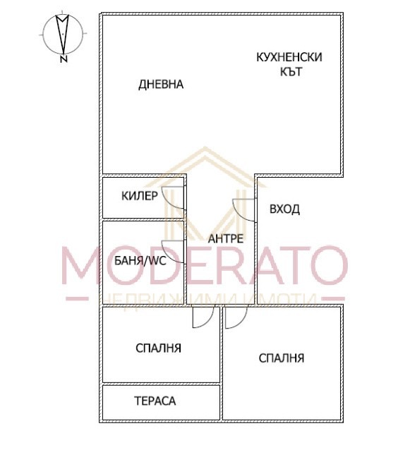 Продава 3-СТАЕН, гр. Бургас, Център, снимка 16 - Апартаменти - 53106548