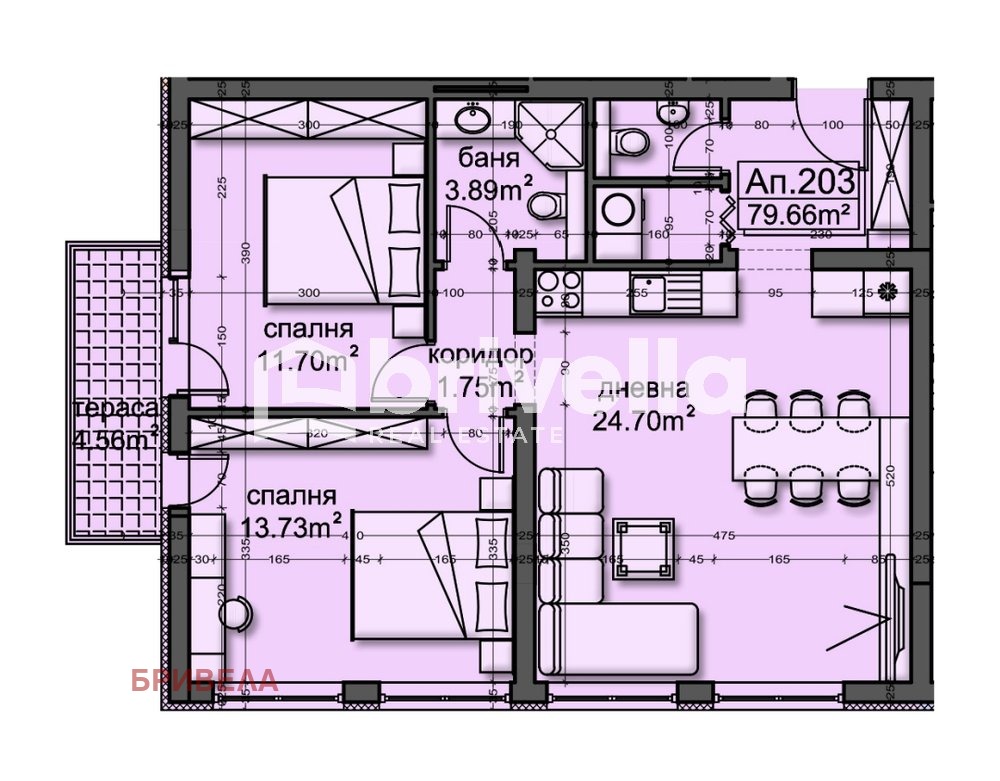Продава 3-СТАЕН, гр. София, Левски Г, снимка 16 - Апартаменти - 53857891