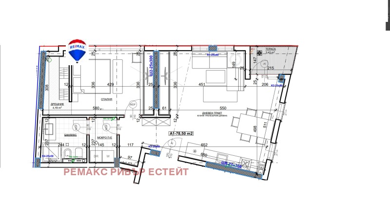 Продава 2-СТАЕН в град Русе, Широк център - 98 кв.м / 135 668 € » 265 343.54 лв., РЕМАКС РИВЪР ЕСТЕЙТ