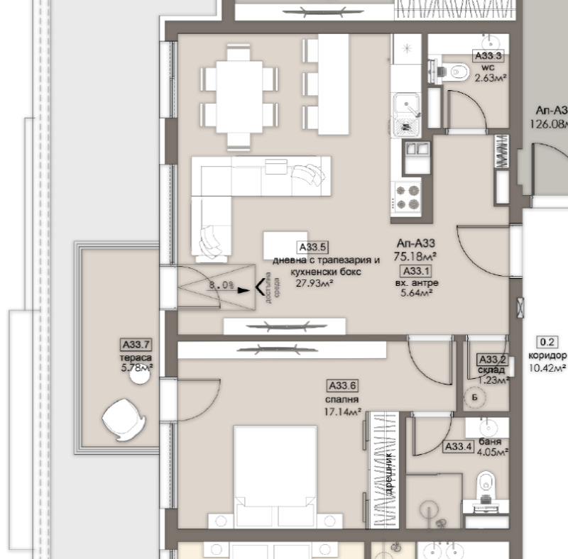 Продава 2-СТАЕН, гр. София, Люлин 5
