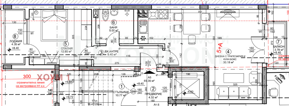 Продава 2-СТАЕН, гр. София, Център