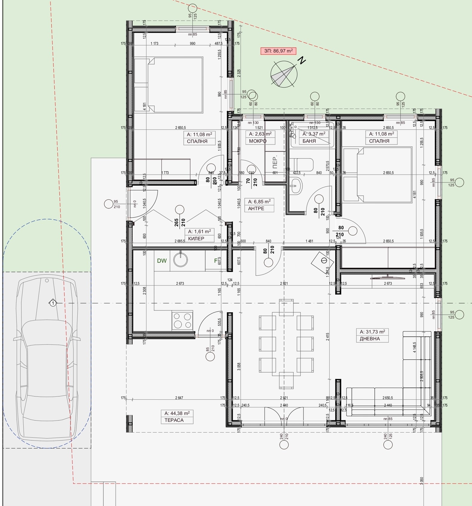 Продава КЪЩА, с. Бели Искър, област София област, снимка 3 - Къщи - 55138038