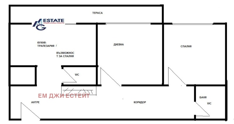 Zu verkaufen  1 Schlafzimmer Sofia , Lagera , 60 qm | 78064934 - Bild [9]